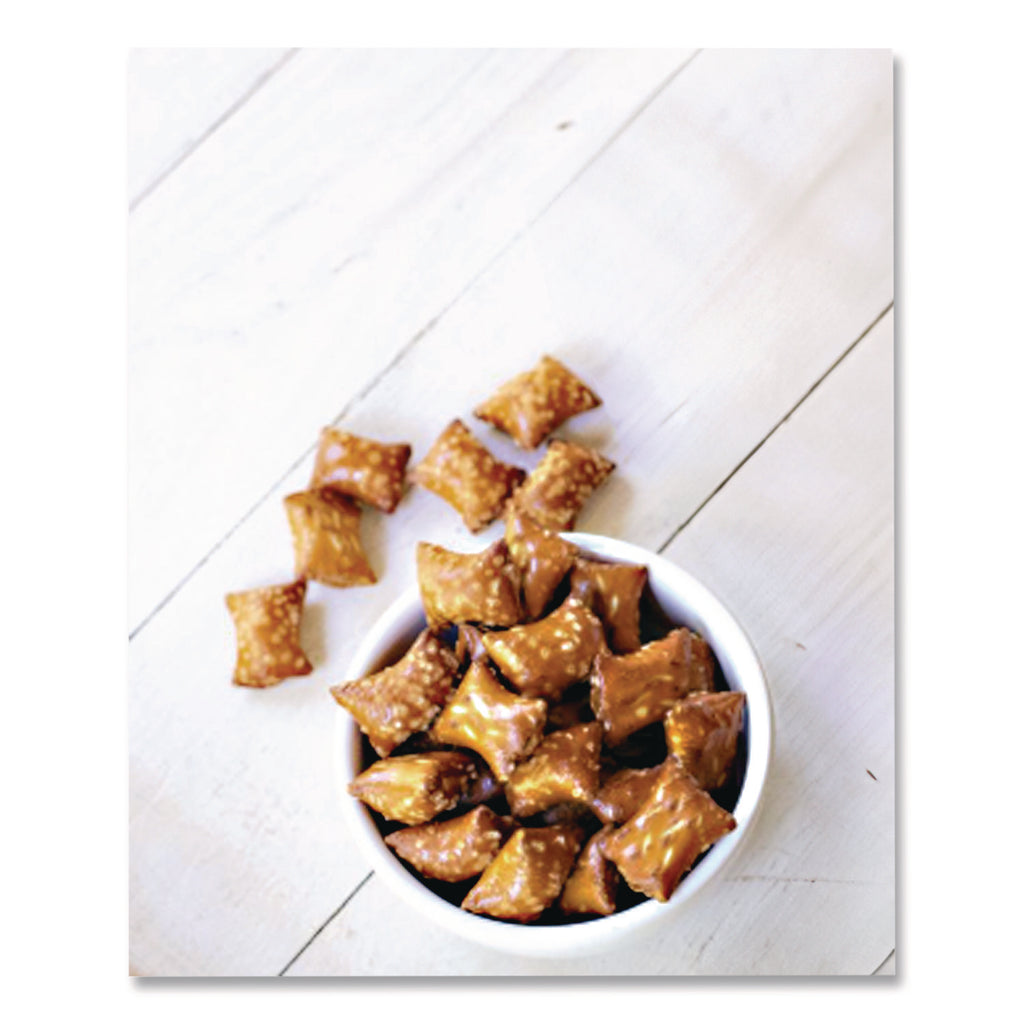 Peanut Butter Filled Pretzel Nuggets, Original, 2.5 oz Packets, 8/Carton