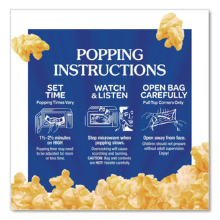 ACT II ACT II Butter Microwave Popcorn - Butter - 2.75 oz - 36 / Carton