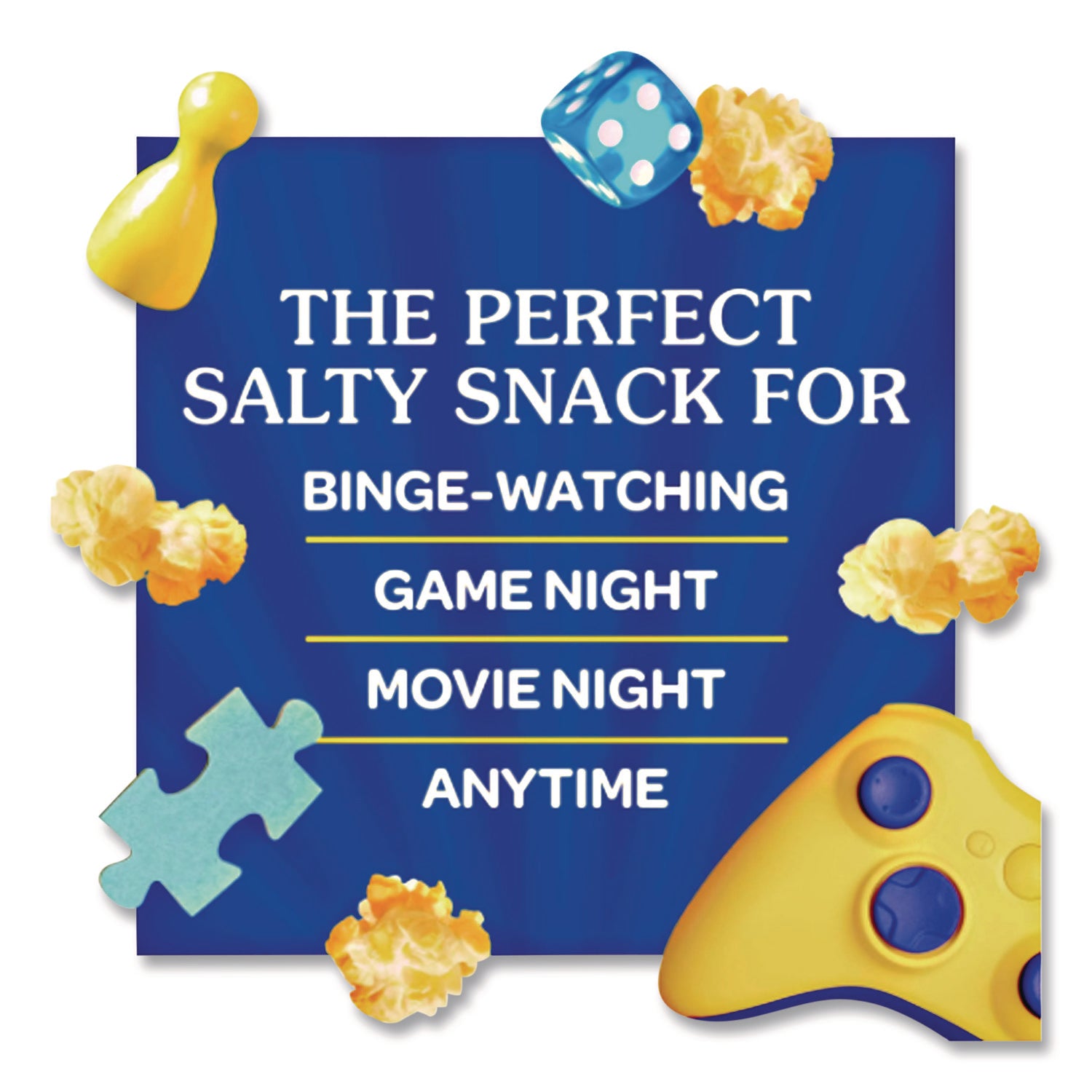 Microwave Popcorn, Light Butter, 2.75 oz Bag, 36/Carton