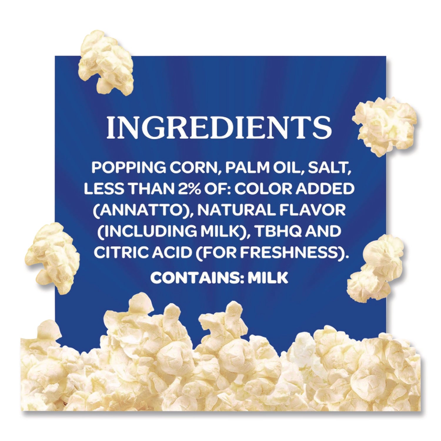 Microwave Popcorn, Light Butter, 2.75 oz Bag, 36/Carton