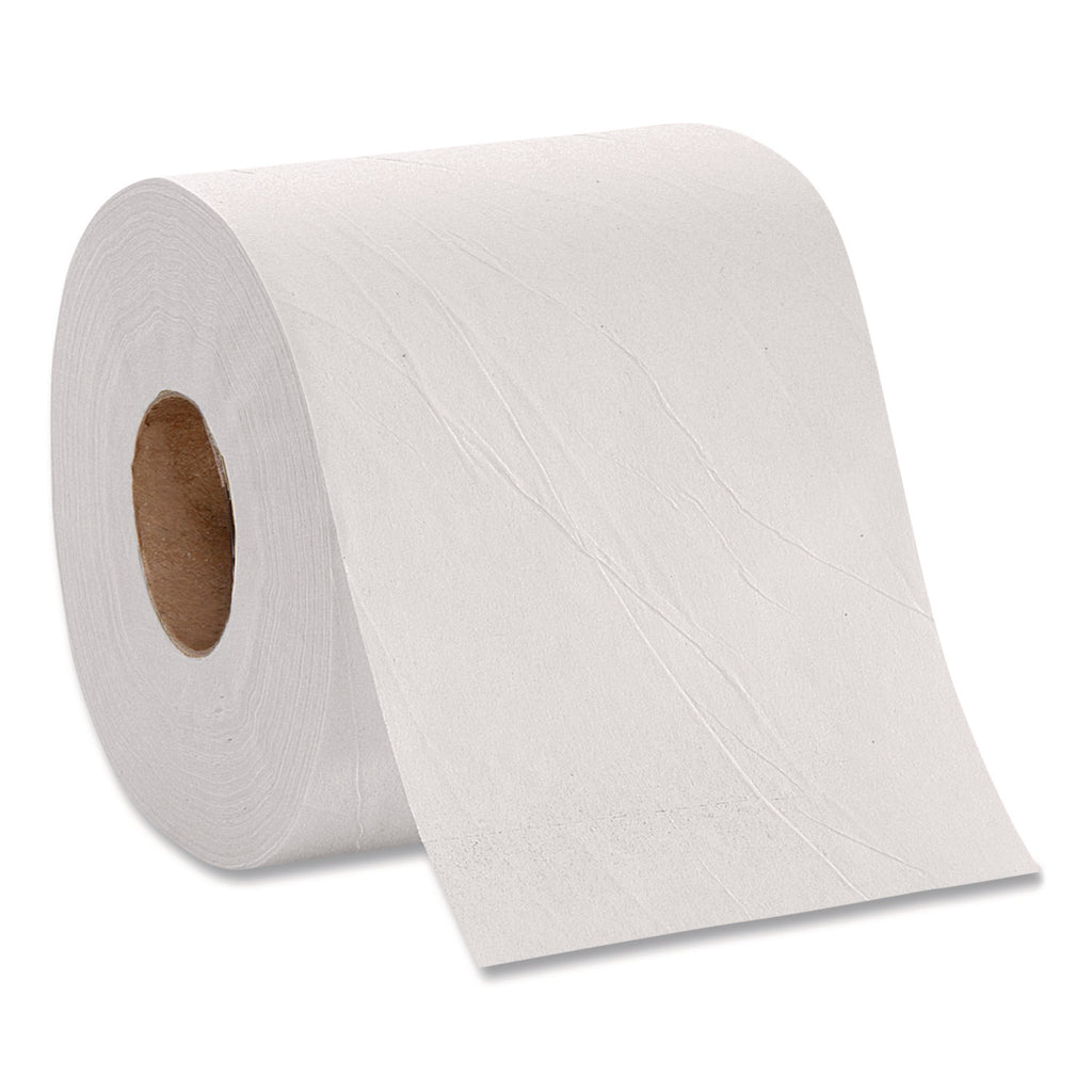 Pacific Blue Basic High-Capacity Bathroom Tissue, Septic Safe, 2-Ply, White, 1,000 Sheets/Roll, 48 Rolls/Carton
