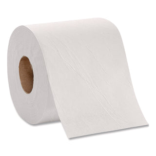 Pacific Blue Basic High-Capacity Bathroom Tissue, Septic Safe, 2-Ply, White, 1,000 Sheets/Roll, 48 Rolls/Carton