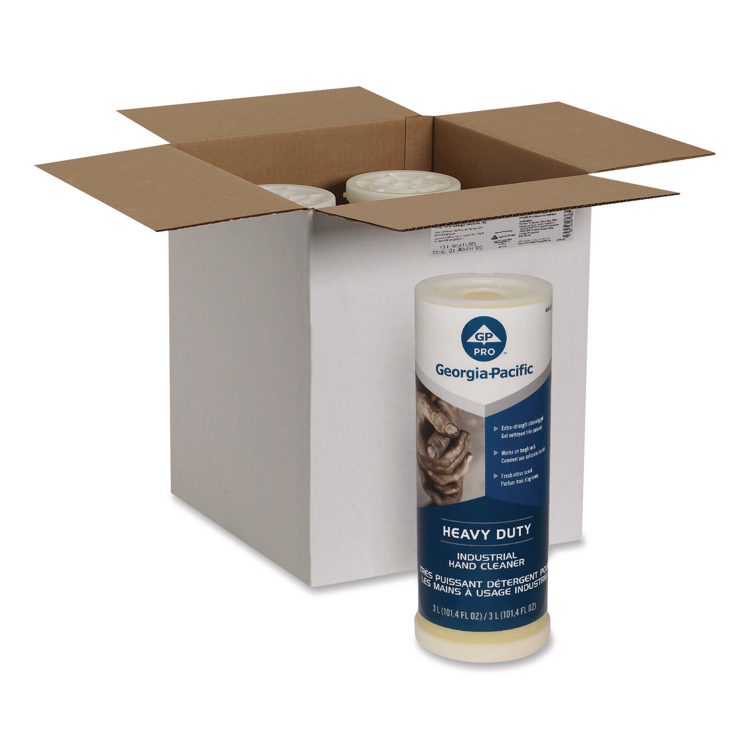 Industrial Hand Cleaner, Citrus Scent, 300 mL, 4/Carton