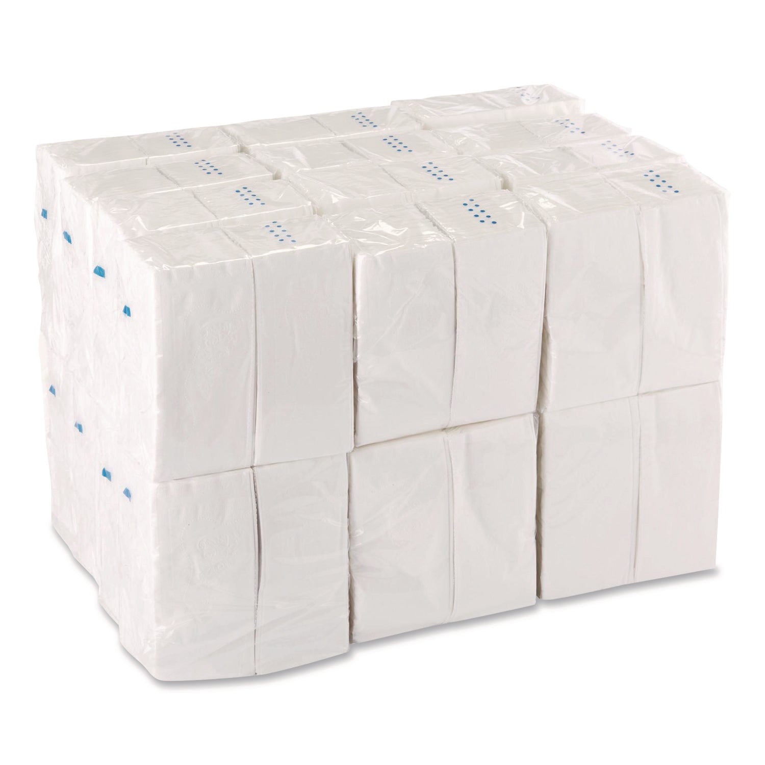 1/8-Fold Dinner Napkin, 2-Ply, 16 x 15, White, 3,024/Carton