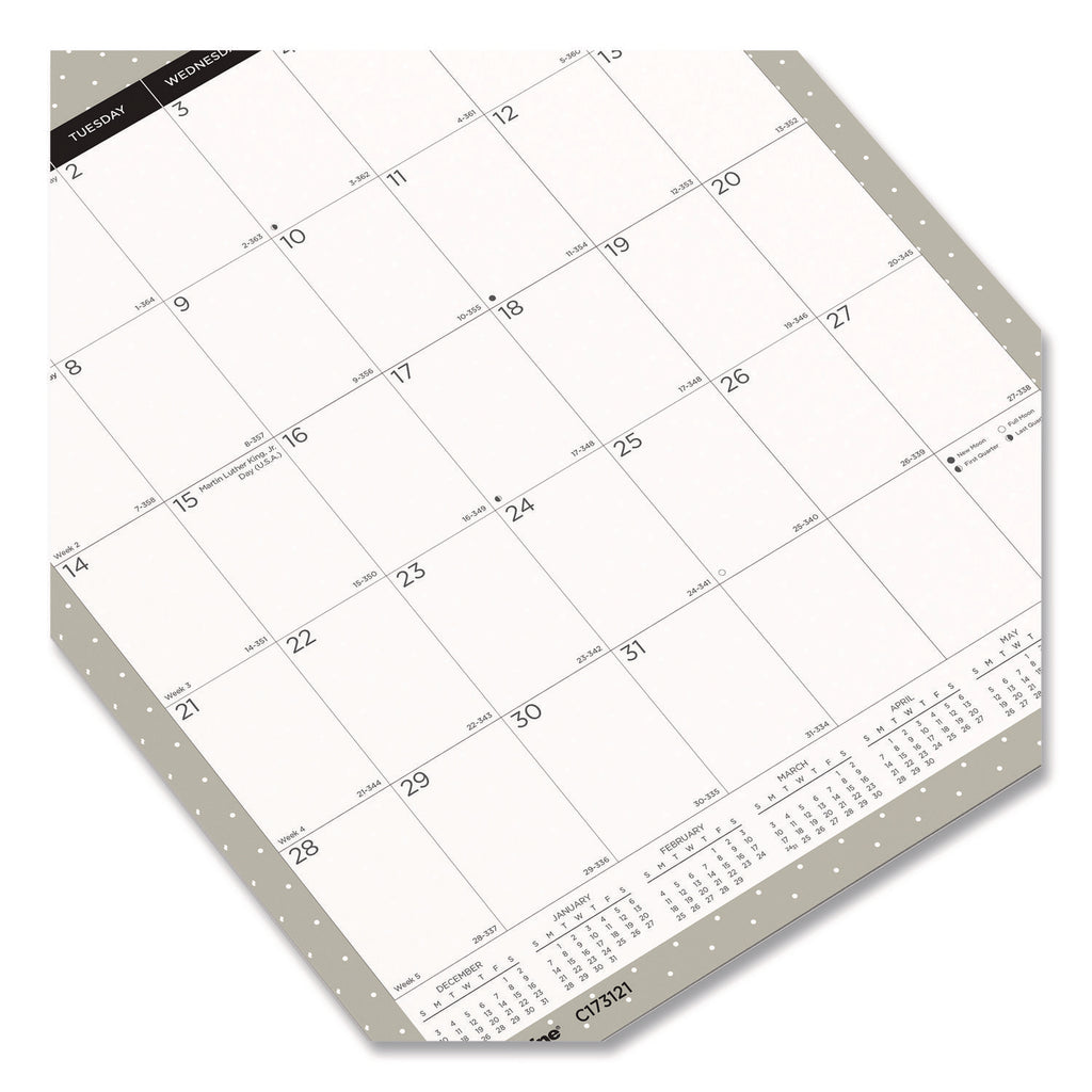 12-Month Wall Calendar, Succulent Plants Photography, 12 x 17, White/Multicolor Sheets, 12-Month (Jan to Dec): 2024