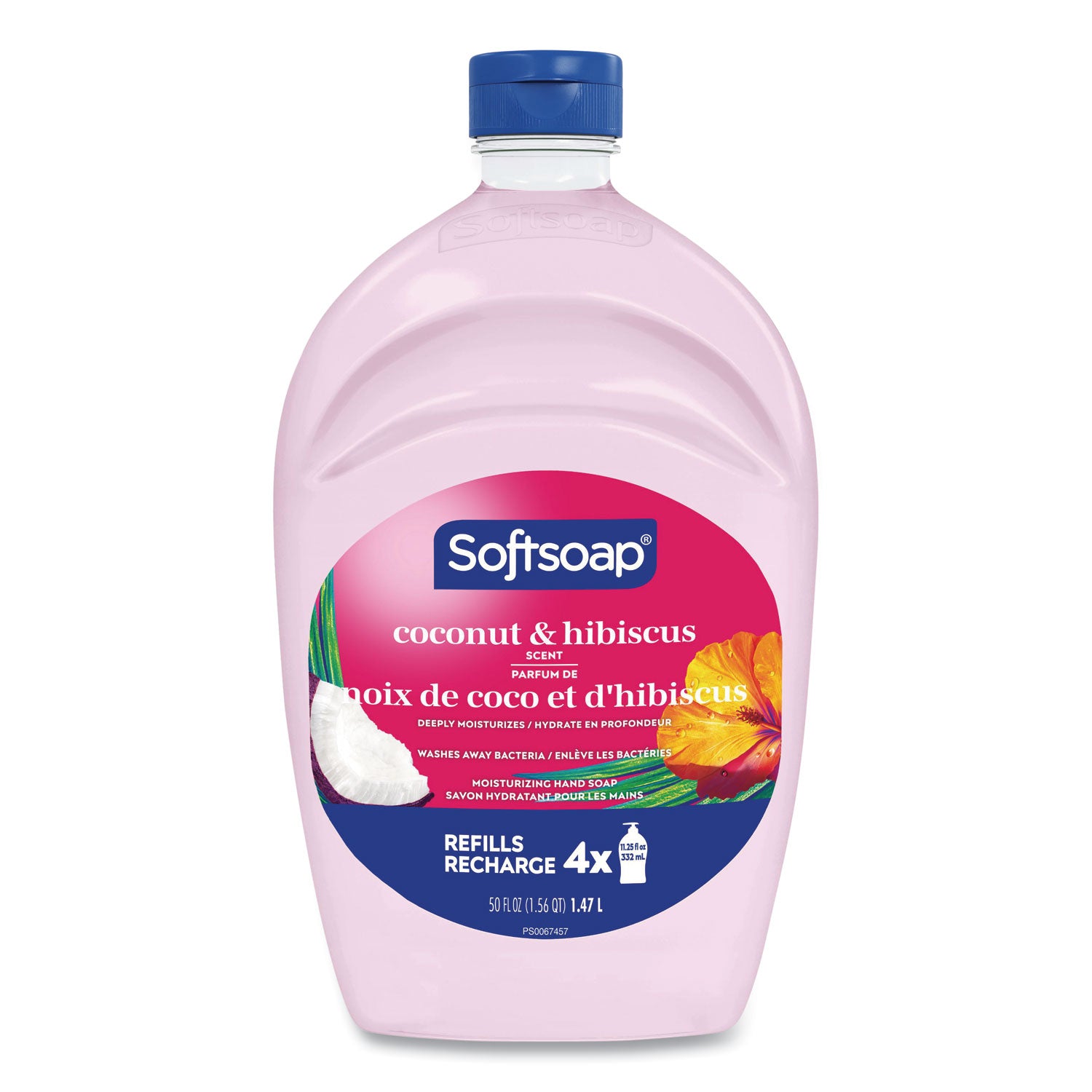 Liquid Hand Soap Refills, Coconut and Hibiscus, 50 oz Bottle