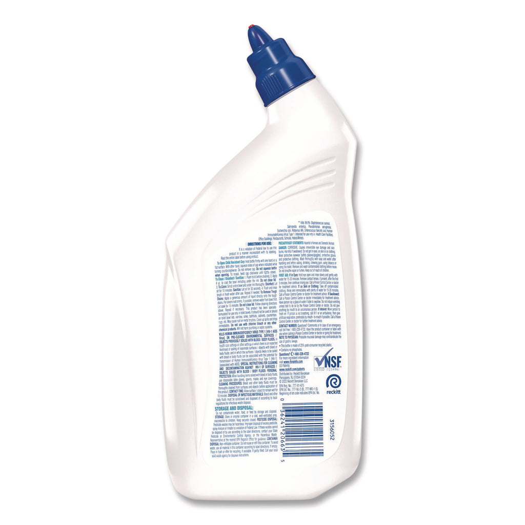 Disinfectant Toilet Bowl Cleaner, 32 oz Bottle