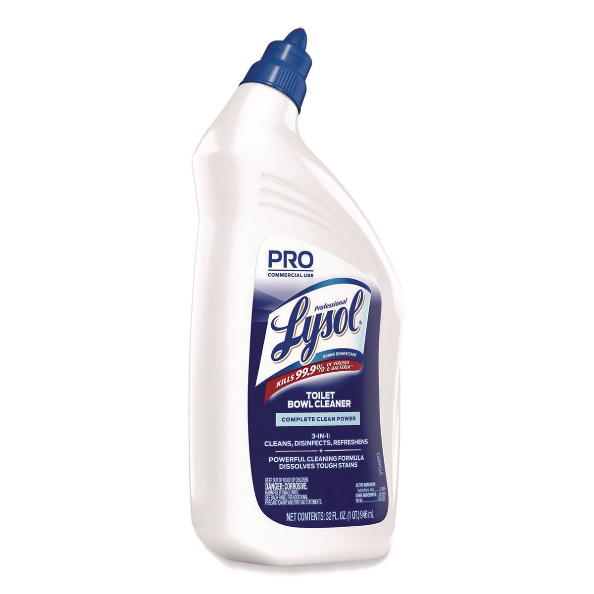 Disinfectant Toilet Bowl Cleaner, 32 oz Bottle
