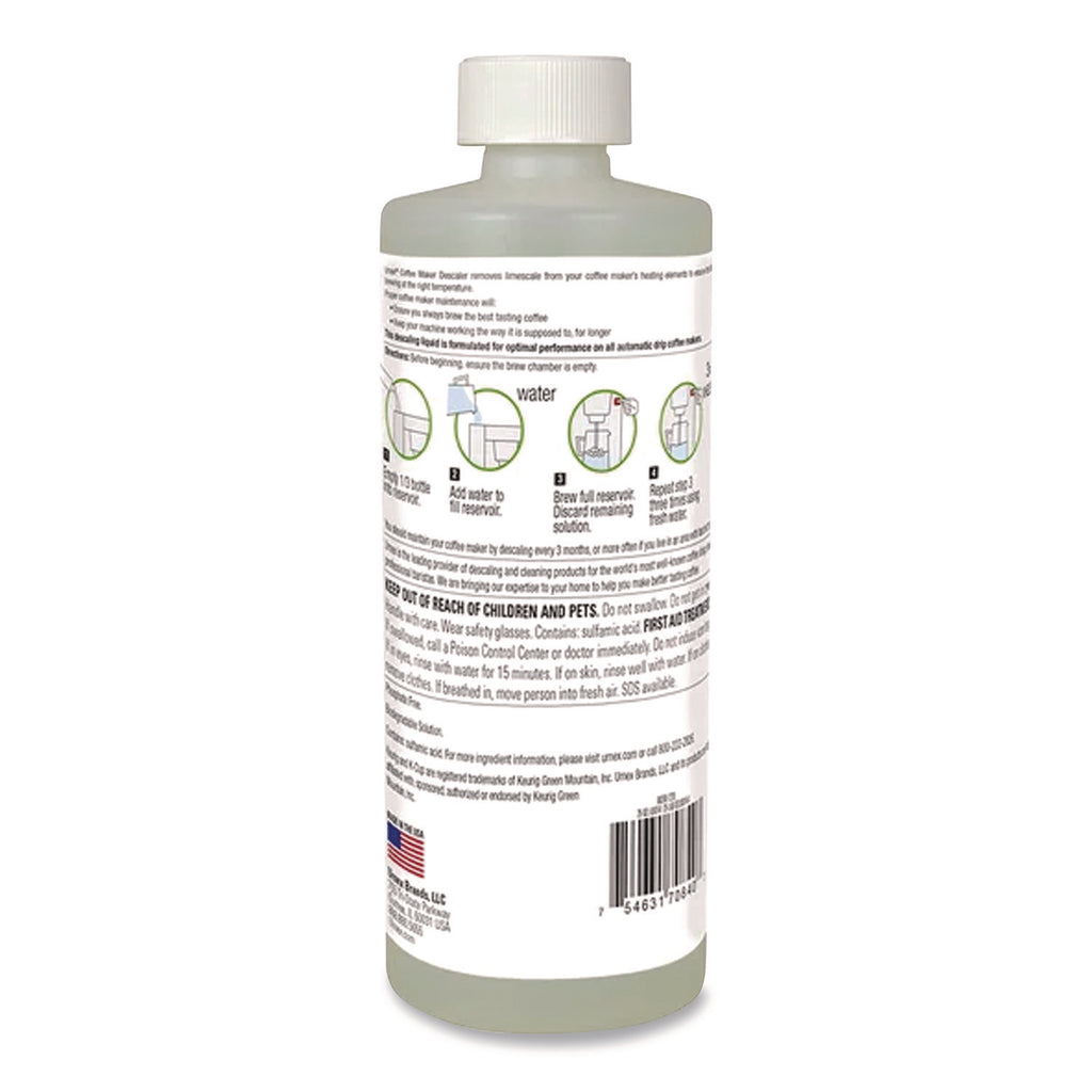 Coffee Machine Descaling Liquid, 14 oz Bottle