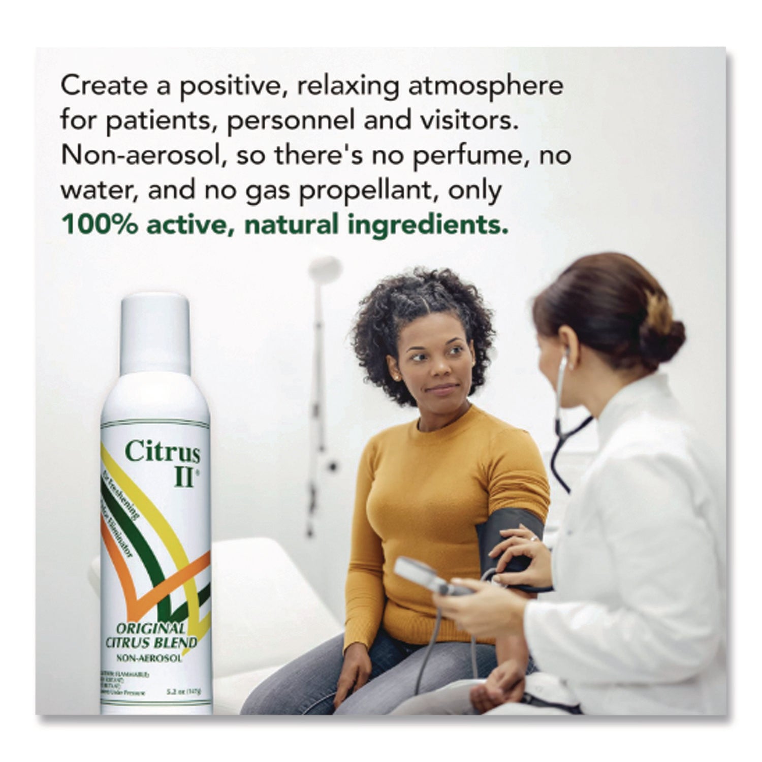 All Natural Pure Citrus Air Fragrance, Original Blend, 7 oz Non-Aerosol Spray Can