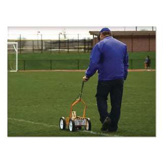Industrial Choice Athletic Field Striping Machine, 30 3/4" Long, Yellow