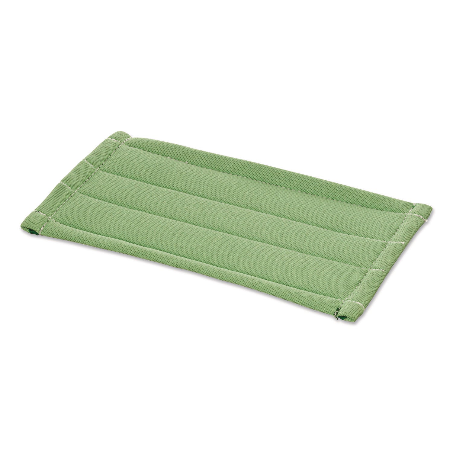 Unger Aluminum Pad Holder Microfiber Cleaning Pad - 1Each - Rectangle - 8" Width - Cleaning, Glass - MicroFiber - Green