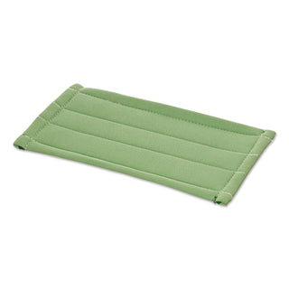 Unger Aluminum Pad Holder Microfiber Cleaning Pad - 1Each - Rectangle - 8" Width - Cleaning, Glass - MicroFiber - Green