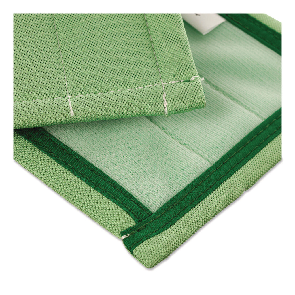 Unger Aluminum Pad Holder Microfiber Cleaning Pad - 1Each - Rectangle - 8" Width - Cleaning, Glass - MicroFiber - Green