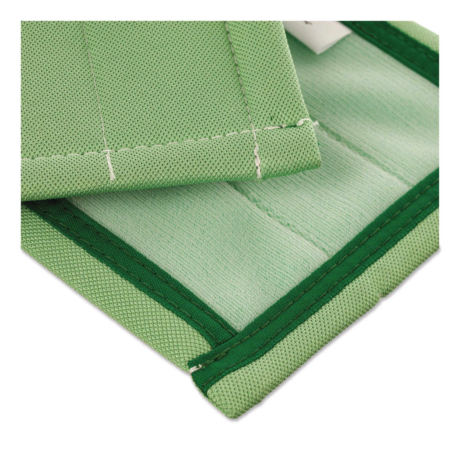 Unger Aluminum Pad Holder Microfiber Cleaning Pad - 1Each - Rectangle - 8" Width - Cleaning, Glass - MicroFiber - Green