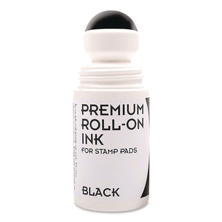 Premium Roll-On Ink, 2 oz, Black