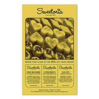 Color Paper, 24 lb Bond Weight, 8.5 x 14, Solar Yellow, 500/Ream