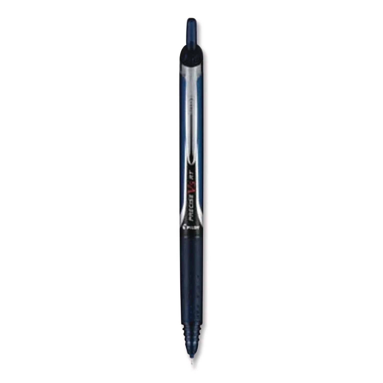 Precise V5RT Roller Ball Pen, Retractable, Extra-Fine 0.5 mm, Assorted Ink and Barrel Colors, 3/Pack