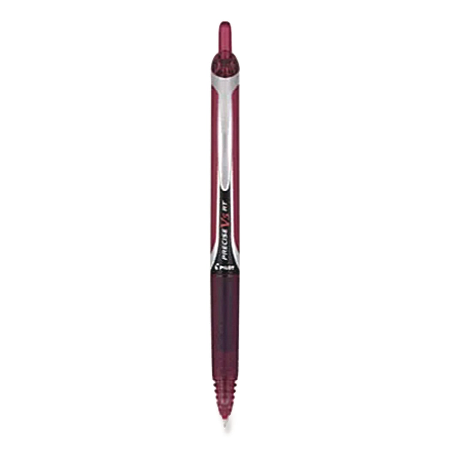Precise V5RT Roller Ball Pen, Retractable, Extra-Fine 0.5 mm, Assorted Ink and Barrel Colors, 3/Pack