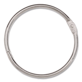 Metal Book Rings, 2" Diameter, 50/Box