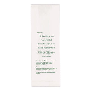 Replacement Vacuum Bags, Fits Advac/Lindhaus/Minuteman Phenom/Nilfisk Carpetwin, 10/Pack