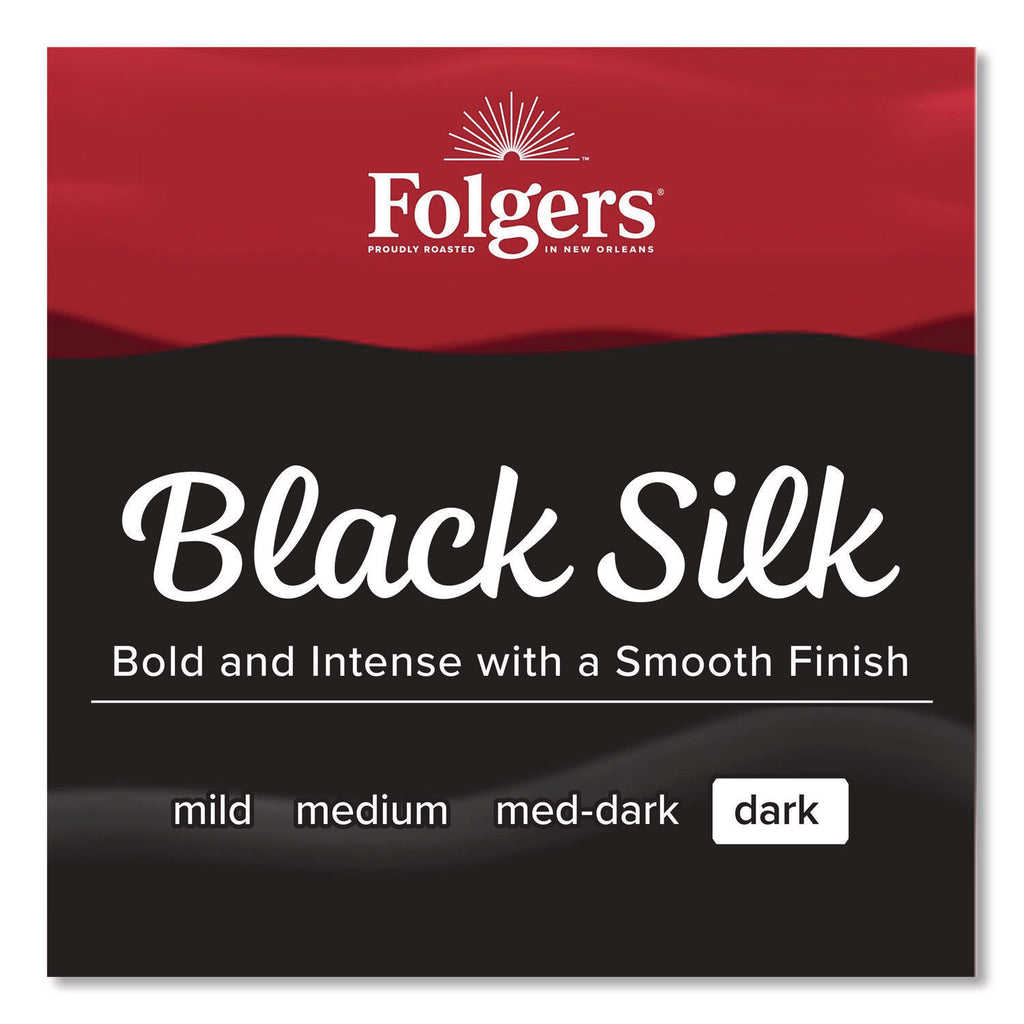 Coffee Filter Packs, Black Silk, 1.4 oz Pack, 40Packs/Carton