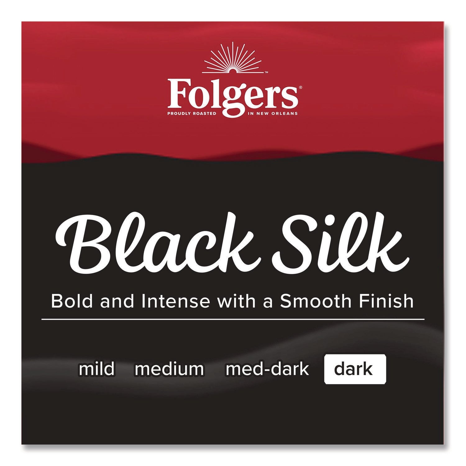 Coffee, Black Silk, 1.4 oz Packet, 42/Carton