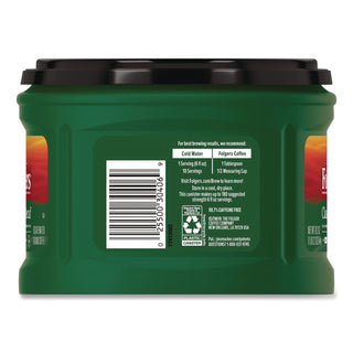 Ground Coffee, Classic Roast Decaffeinated, Ground, 19.2 oz, Can, 6/Carton