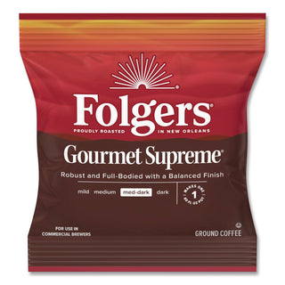 Coffee, Fraction Pack, Gourmet Supreme, 1.75oz, 42/Carton