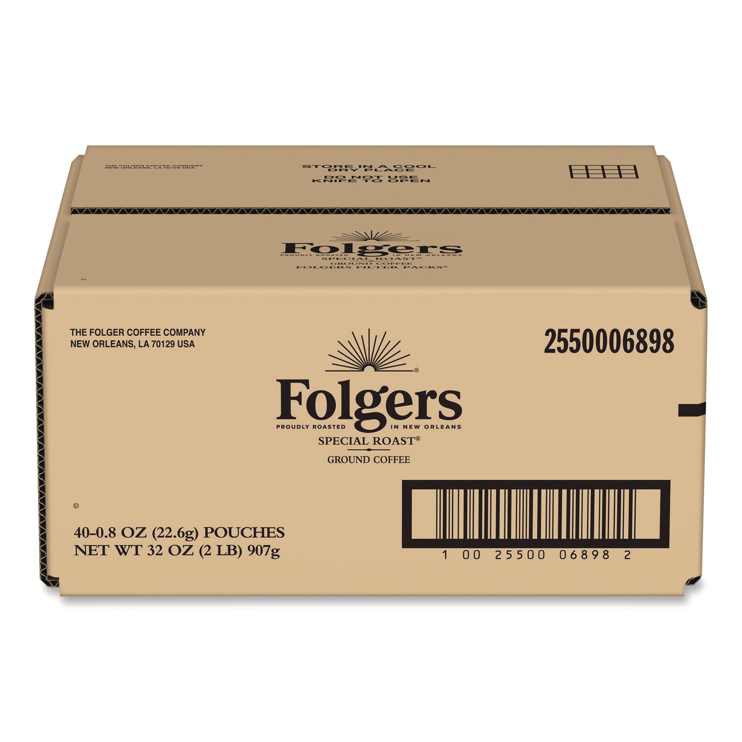 Coffee Filter Packs, Special Roast, 0.8 oz, 40/Carton