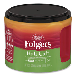 Coffee, Half Caff, 22.6 oz Canister
