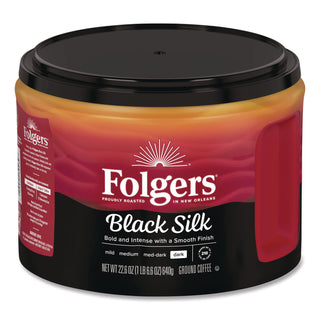 Coffee, Black Silk, 22.6 oz Canister
