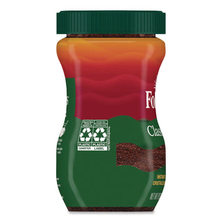 Instant Coffee Crystals, Classic Decaf, 8 oz