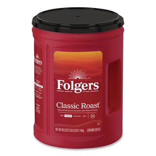 Folgers Ground Canister Classic Roast Coffee - Medium - 1 Each