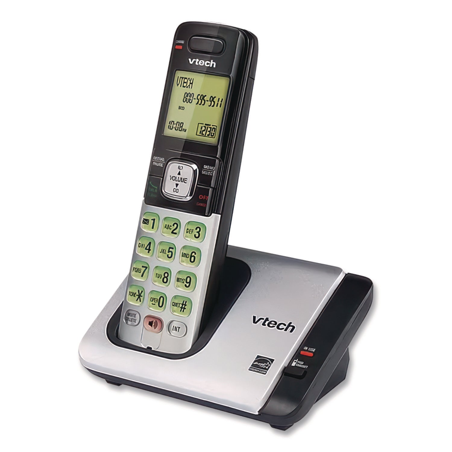 CS6719 Cordless Telephone, Black/Silver