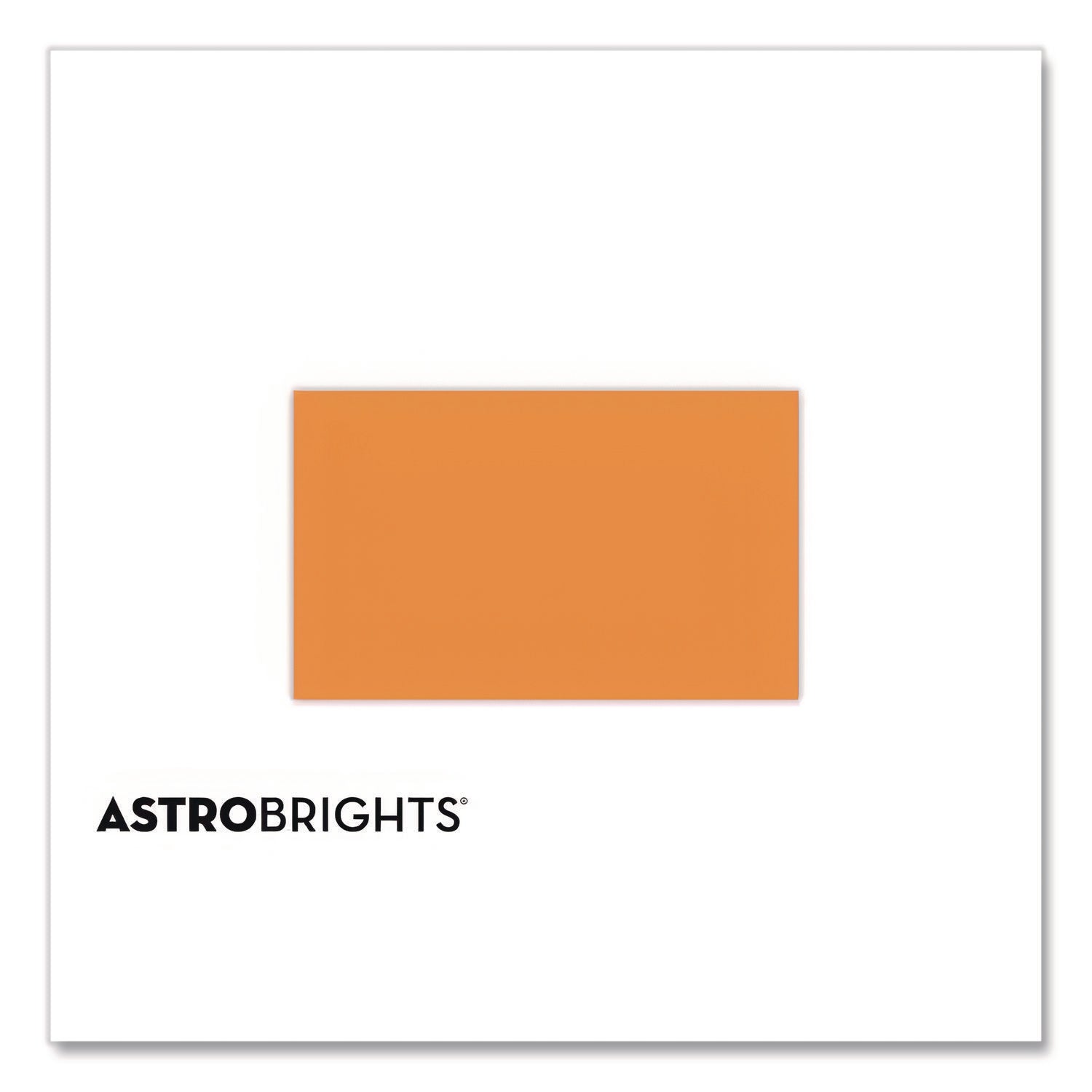 Color Paper, 24 lb Bond Weight, 8.5 x 14, Cosmic Orange, 500/Ream