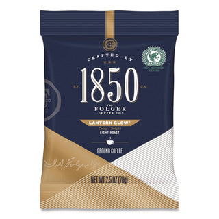 Coffee Fraction Packs, Lantern Glow, Light Roast, 2.5 oz Pack, 24 Packs/Carton