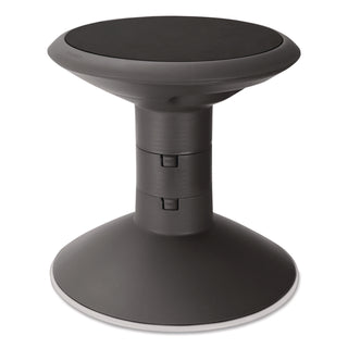 Storex Wiggle Stool - Black - 1 / Carton
