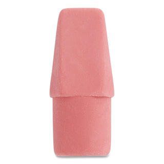 Wedge Cap Erasers, For Pencil Marks, Pink, 144/Box