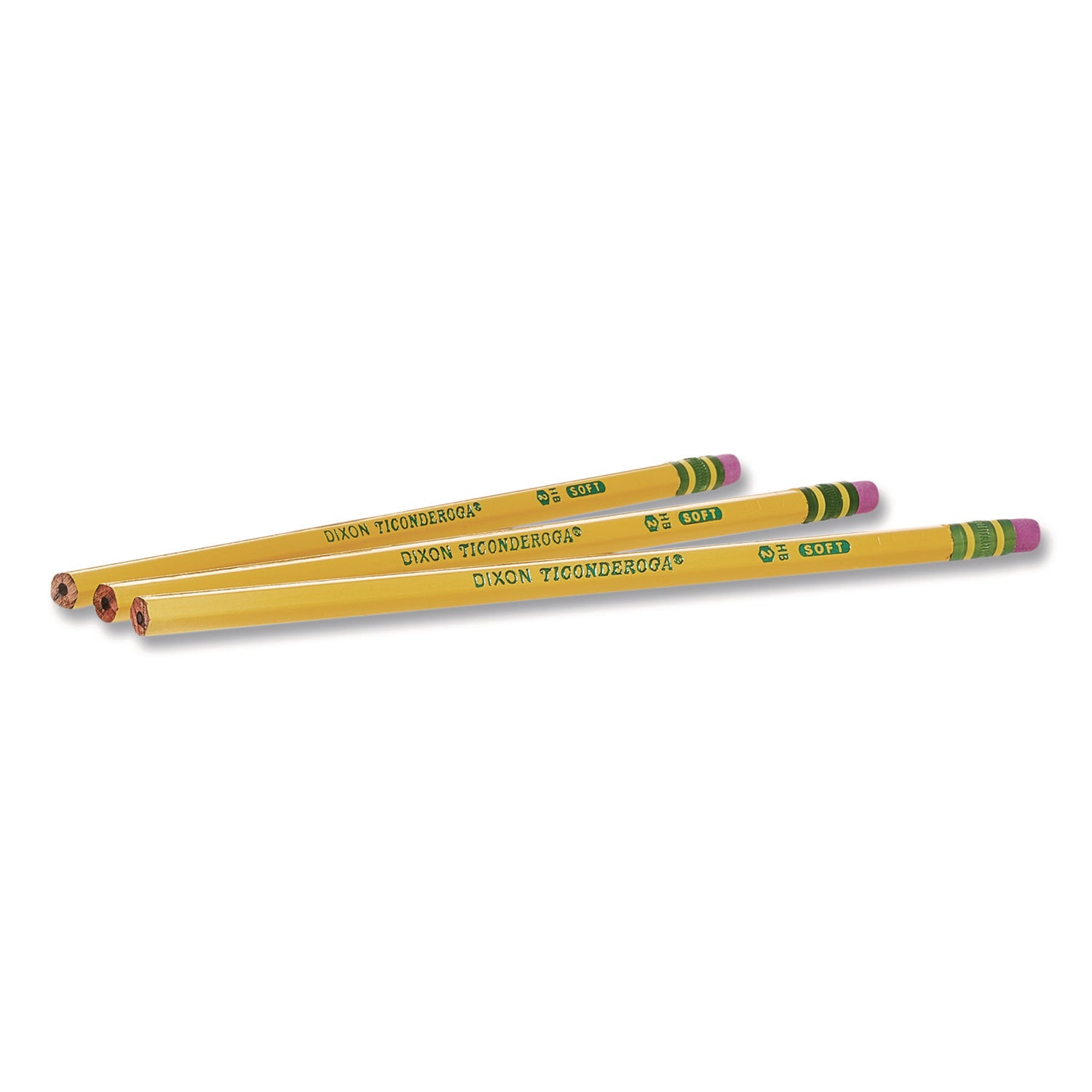 Pencil Value Pack, HB (#2), Black Lead, Yellow Barrel, 96/Pack