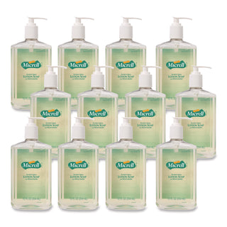 Antibacterial Lotion Soap, Light Scent, 12 oz Pump Bottle