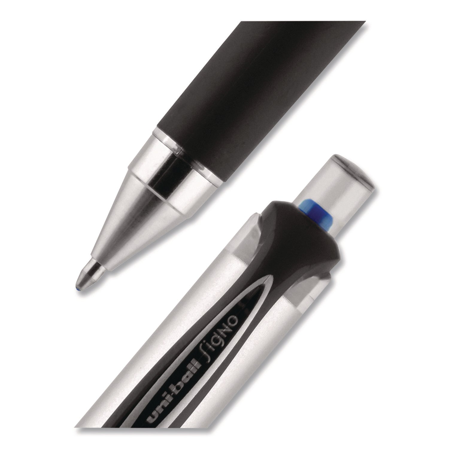 207 Impact Gel Pen, Retractable, Bold 1 mm, Black Ink, Black Barrel