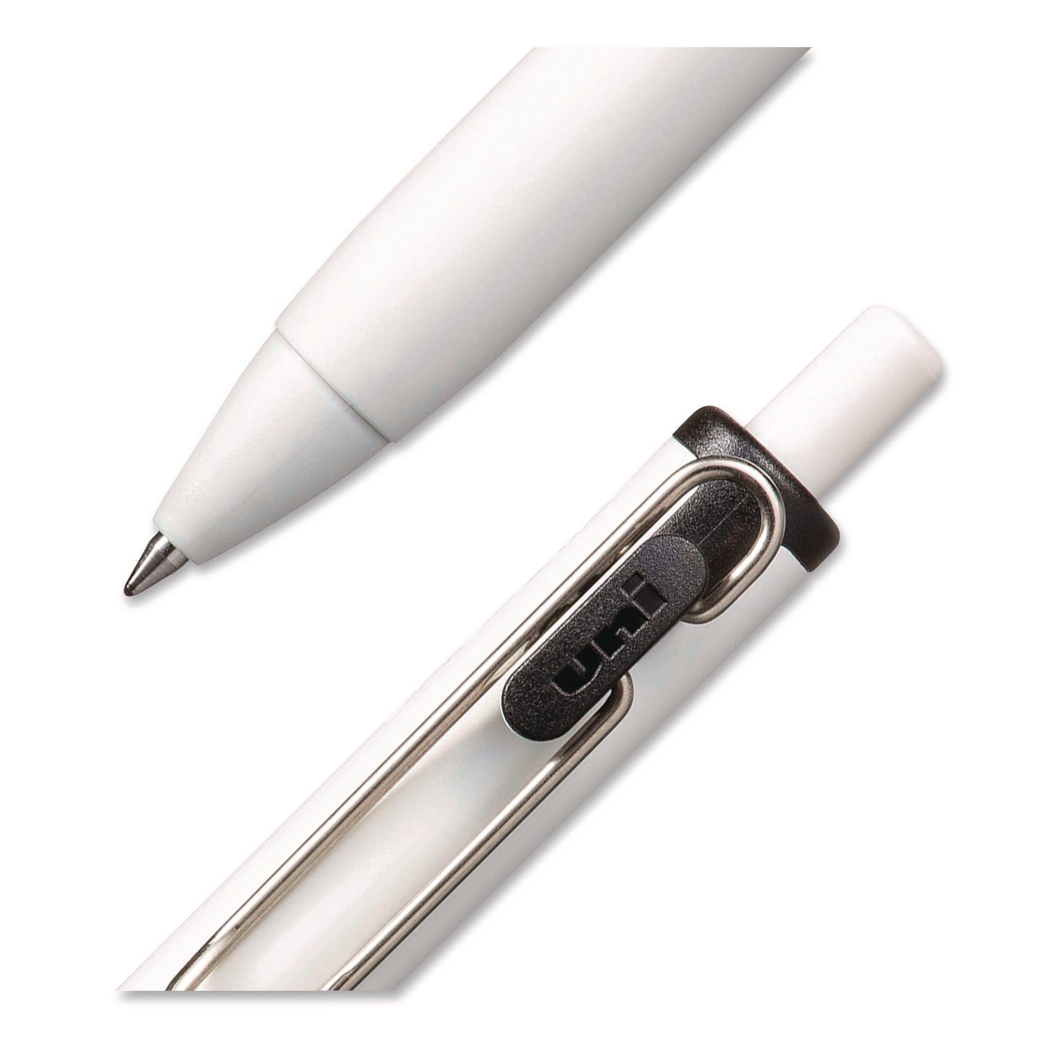 uniONE Gel Pen, Retractable, Medium 0.7 mm, Assorted Business Ink Colors, Assorted Barrel Colors, 5/Pack