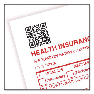 CMS-1500 Health Insurance Claim Form, One-Part (No Copies), 8.5 x 11, 250 Forms Total