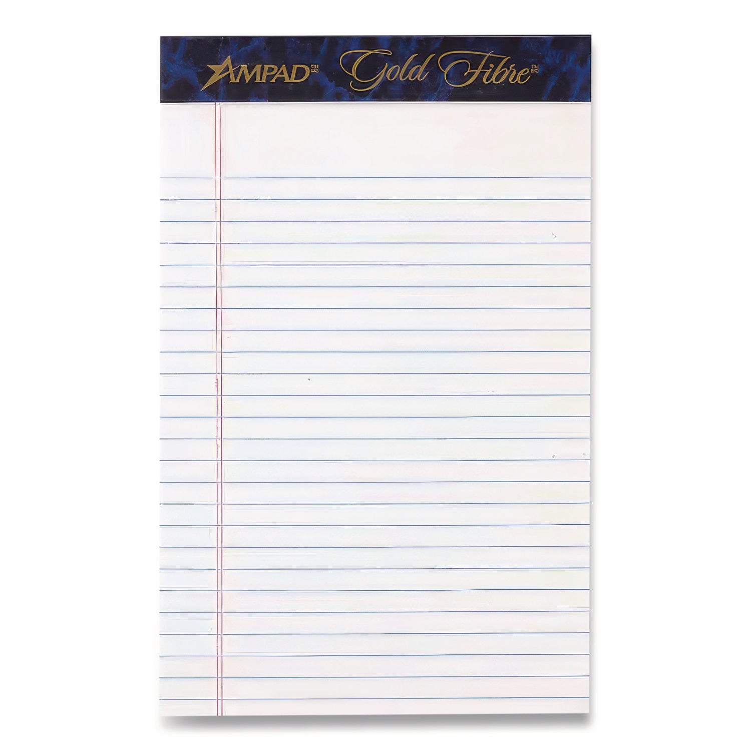 TOPS Gold Fibre Med. Ruled Prem. Jr. Legal Pads, Sold as 1 Dozen, 12 Each per Dozen