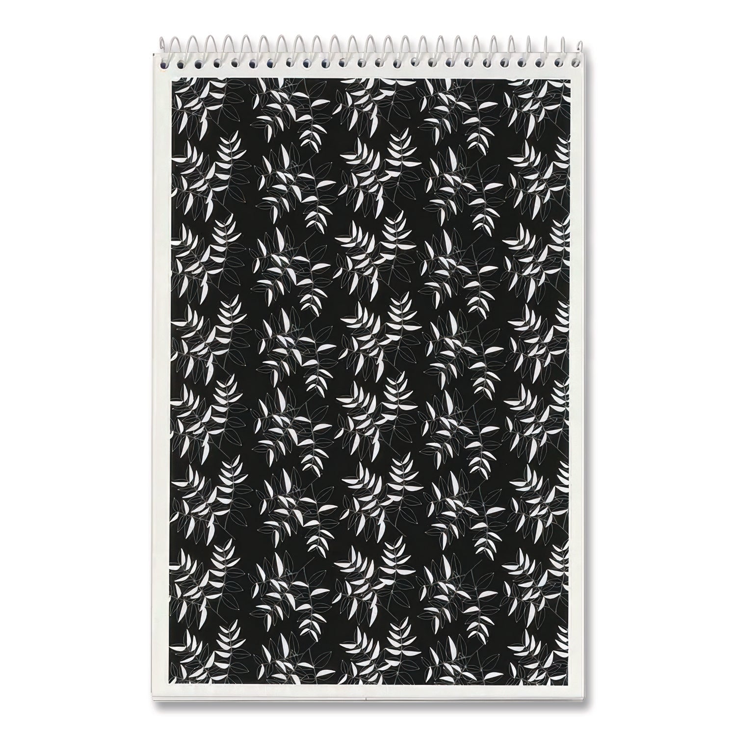 Fashion Steno Pad, Gregg Rule, Assorted Abstract Floral Headband Designs, 80 White 6 x 9 Sheets, 6/Pack