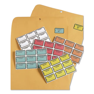 Legal Exhibit Labels, Defendant's Exhibit, 1.63 x 1, Blue, 9/Sheet, 28 Sheets/Pack, 252 Labels/Pack
