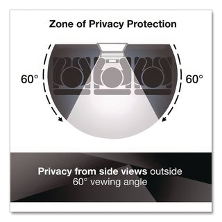 Frameless Blackout Privacy Filter for 13.3" Widescreen Laptop, 16:9 Aspect Ratio