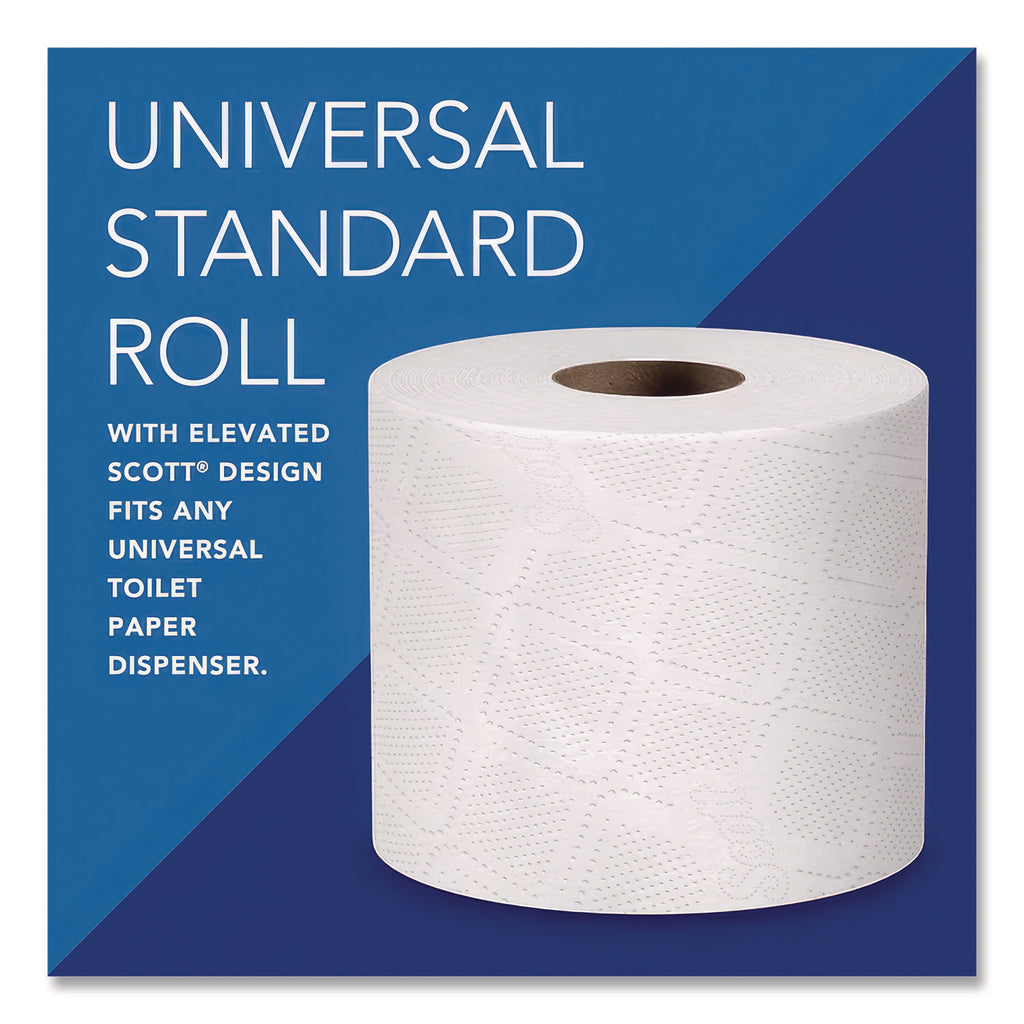 Essential Standard Roll Bathroom Tissue, Septic Safe, 2-Ply, White, 550 Sheets/Roll, 40 Rolls/Carton