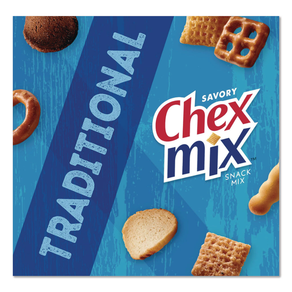 Traditional Snack Mix, 1.75 oz Snack Pack, 60 Packs/Carton